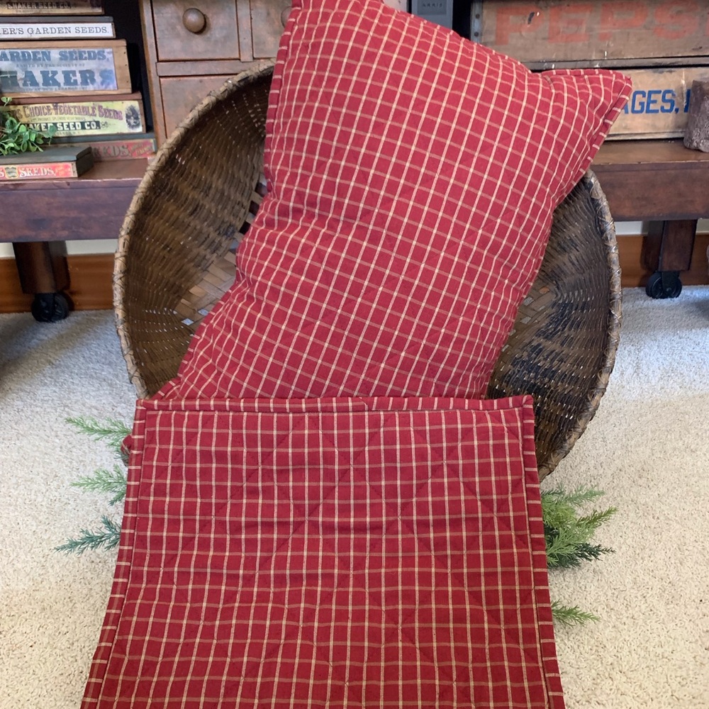 Homespun Lumbar Pillow Covers-Set of 2